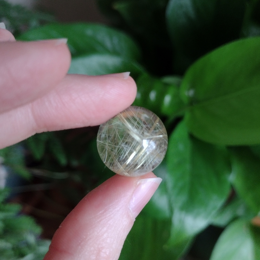 ✨SOLD✨ Rutiled Quartz Sphere Bundle - Picture 7 of 10